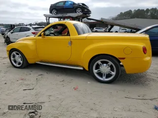 2004 Chevrolet SSR LS with VIN 1GCES14P94B103652, listed as a Copart auction lot 49333685 with 28,415 mi miles and Salvage Title. Bid and sale history available at DreamBid. Image 2.