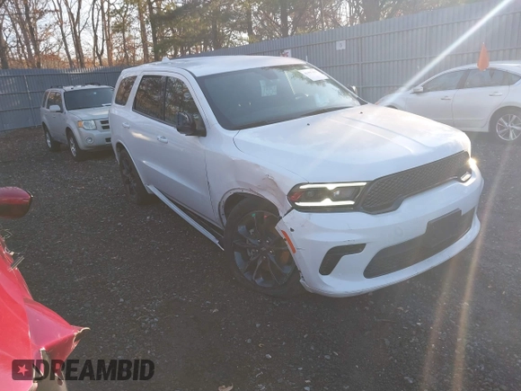 2022 Dodge Durango SXT with VIN 1C4RDJAG8NC129834, listed as a IAAI auction lot 41497961 with 58,270 mi miles and . Bid and sale history available at DreamBid. Image 1.