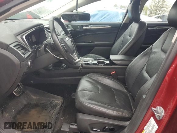 2013 Ford Fusion Titanium with VIN 3FA6P0K90DR104100, listed as a Copart auction lot 54822345 with 306,574 mi miles and Salvage Title. Bid and sale history available at DreamBid. Image 7.