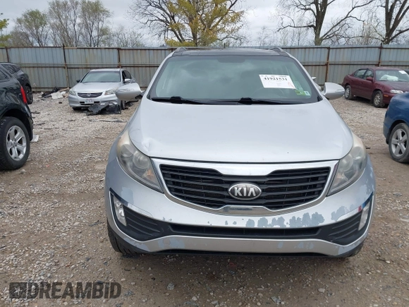 2013 Kia Sportage EX with VIN KNDPCCA22D7484936, listed as a IAAI auction lot 41921531 with 128,001 mi miles and . Bid and sale history available at DreamBid. Image 12.