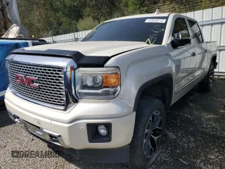 2015 GMC Sierra 1500 Denali with VIN 3GTU2WEJ8FG440228, listed as a Copart auction lot 42945015 with 184,324 mi miles and Salvage Title. Bid and sale history available at carsss.com. Image 1.