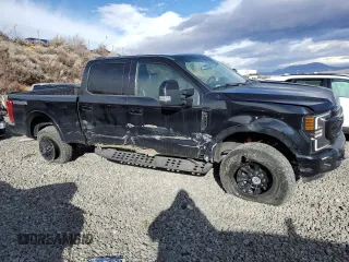 2021 Ford F-350 XL with VIN 1FT8W3BN6MEE14534, listed as a Copart auction lot 41437725 with 34,500 mi miles and Salvage title. Bid and sale history available at DreamBid. Image 4.