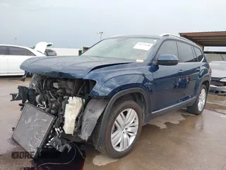 2019 Volkswagen Atlas SEL with VIN 1V2ER2CA9KC604299, listed as a IAAI auction lot 42472488 with 62,257 mi miles and . Bid and sale history available at DreamBid. Image 2.
