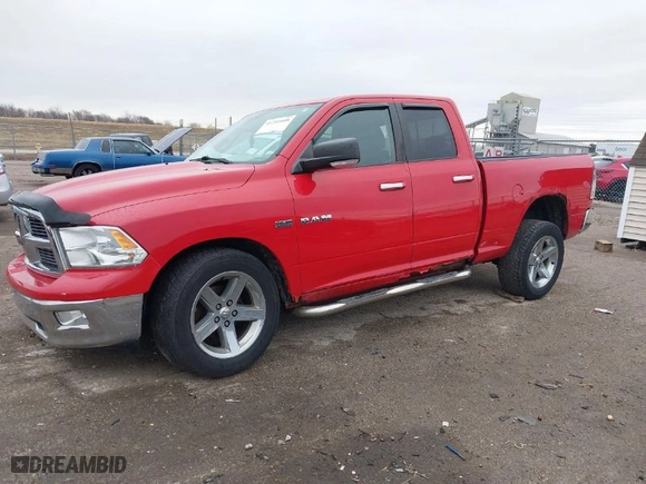 2010 Dodge Ram 1500 SLT with VIN 1D7RV1GT4AS243515, listed as a IAAI auction lot 41751008 with 125,615 mi miles. Bid and sale history available at carsss.com. Image 2.