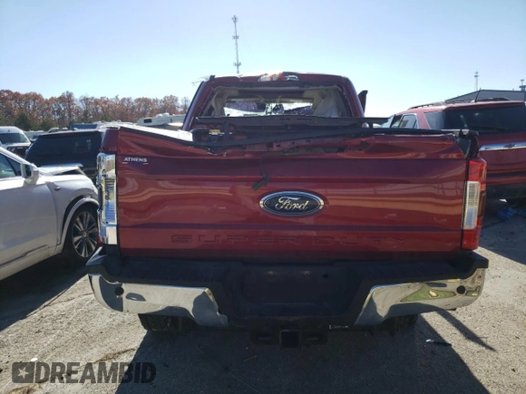 2017 Ford F-350 Platinum with VIN 1FT8W3BT5HEB55801, listed as a Copart auction lot 75451263 with 153,559 mi miles and Salvage title. Bid and sale history available at DreamBid. Image 6.