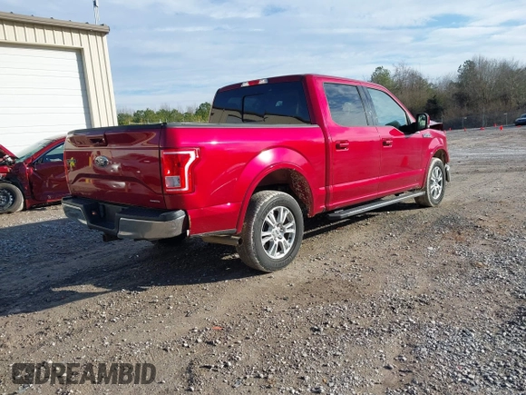 2016 Ford F-150 XL with VIN 1FTEW1CF8GKD99426, listed as a IAAI auction lot 41486355 with 32,298 mi miles and . Bid and sale history available at DreamBid. Image 4.