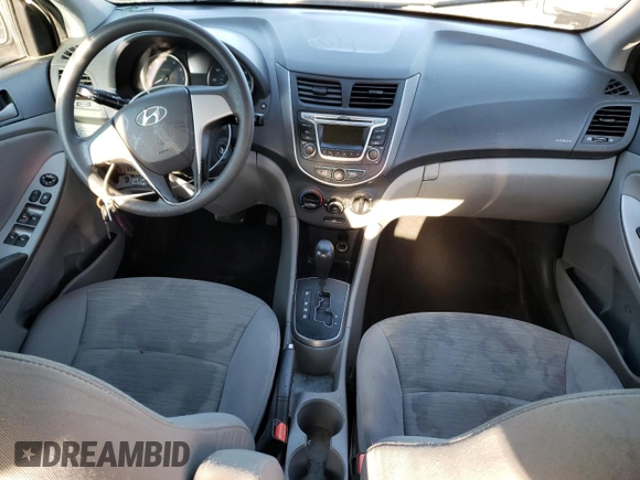 2017 Hyundai Accent SE with VIN KMHCT4AE1HU289136, listed as a Copart auction lot 49955455 with 176,800 mi miles and Salvage Title. Bid and sale history available at carsss.com. Image 8.
