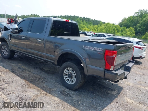 2020 Ford F-250 XL with VIN 1FT7W2BN4LED60848, listed as a IAAI auction lot 42392785 with 122,305 mi miles and . Bid and sale history available at DreamBid. Image 3.