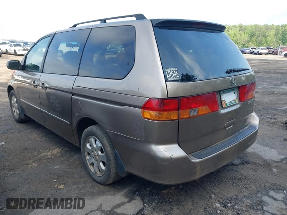 2003 Honda Odyssey EX-L z VIN 5FNRL18073B104192, wystawiony jako IAAI lot #42167068 z przebiegiem 346 764 mil mil oraz . Historia ofert i sprzedaży dostępna na DreamBid. Obrazek 3.