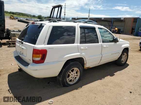 1999 Jeep Grand Cherokee Limited with VIN 1J4GW68N5XC549051, listed as a Copart auction lot 64376325 with 205,276 mi miles and Clean title. Bid and sale history available at DreamBid. Image 4.