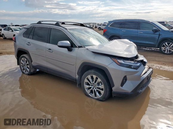 2024 Toyota RAV4 XLE Premium with VIN 2T3C1RFV1RW339568, listed as a Copart auction lot 59615165 with 16,004 mi miles and Salvage title. Bid and sale history available at DreamBid. Image 4.