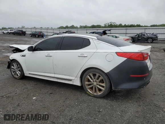 2015 Kia Optima SXL Turbo с VIN 5XXGR4A67FG364857, выставлен на аукционе Copart как лот 57784405 с пробегом 152 343 миль миль и Списание • Salvage title. История ставок и продаж доступна на DreamBid. Изображение 2.