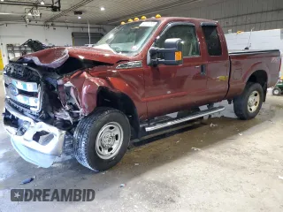 2016 Ford Super Duty F-250 SRW XLT with VIN 1FT7X2B62GED44059, listed as a Copart auction lot 42031095 with 87,299 mi miles and Salvage Title. Bid and sale history available at carsss.com. Image 1.