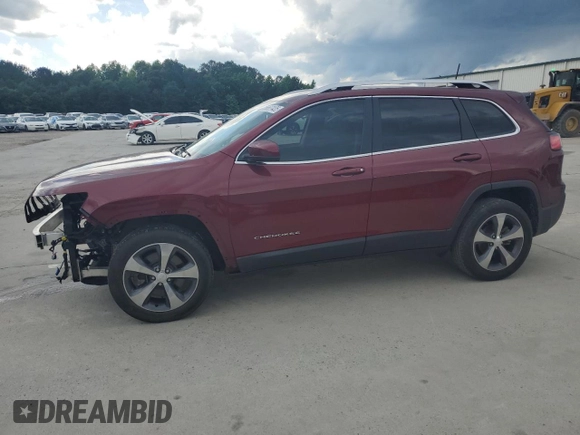 2019 Jeep Cherokee Limited с VIN 1C4PJLDB1KD488377, выставлен на аукционе Copart как лот 56537435 с пробегом 58 367 миль миль и Списание • Salvage title. История ставок и продаж доступна на DreamBid. Изображение 1.