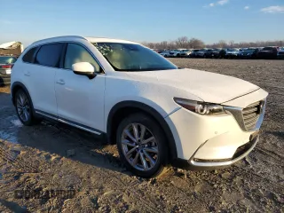2020 Mazda CX-9 Grand Touring with VIN JM3TCADY3L0415139, listed as a Copart auction lot 43124995 with 0 mi miles and Salvage Title. Bid and sale history available at carsss.com. Image 4.