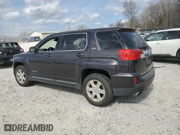 2016 GMC Terrain SLE with VIN 2GKFLSEK3G6336528, listed as a Copart auction lot 47489215 with 127,713 mi miles and Salvage Title. Bid and sale history available at DreamBid. Image 2.