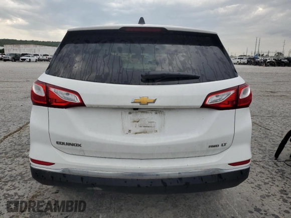 2021 Chevrolet Equinox LT with VIN 2GNAXUEV5M6124913, listed as a Copart auction lot 58450615 with 97,415 mi miles and Salvage title. Bid and sale history available at DreamBid. Image 6.