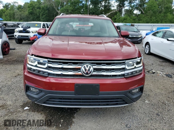 2018 Volkswagen Atlas SE with VIN 1V2CR2CAXJC581959, listed as a Copart auction lot 56651595 with 82,241 mi miles and Salvage title. Bid and sale history available at DreamBid. Image 5.