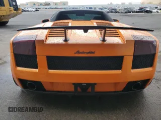 2006 Lamborghini Gallardo с VIN ZHWGU22T46LA03894, выставлен на аукционе Copart как лот 51863375 с пробегом 26 528 миль миль и Списание • Salvage title. История ставок и продаж доступна на DreamBid. Изображение 6.