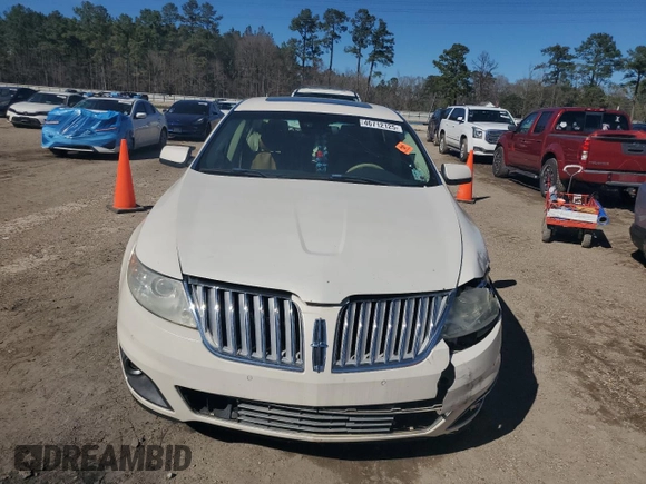 2009 Lincoln MKS with VIN 1LNHM93R59G624124, listed as a Copart auction lot 46712125 with Not Provided miles and Salvage Title. Bid and sale history available at DreamBid. Image 5.