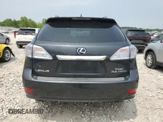 2010 Lexus RX 450h with VIN JTJBC1BA0A2405337, listed as a Copart auction lot 60196715 with 201,004 mi miles and Clean title. Bid and sale history available at DreamBid. Image 6.