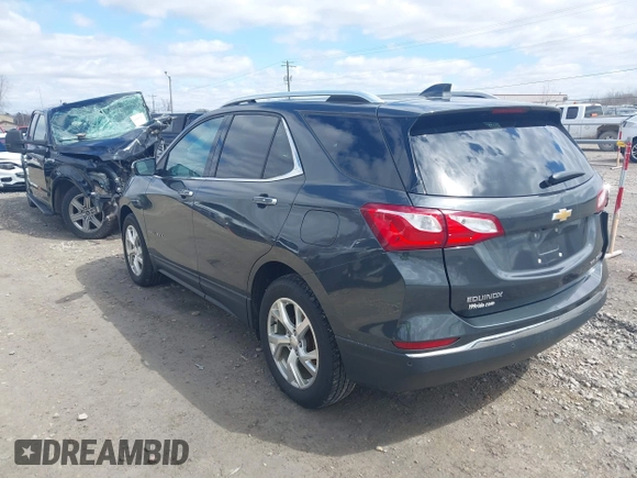 2018 Chevrolet Equinox Premier with VIN 2GNAXVEVXJ6188205, listed as a IAAI auction lot 42028868 with 93,828 mi miles and . Bid and sale history available at DreamBid. Image 3.