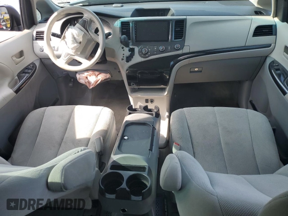 2014 Toyota Sienna L with VIN 5TDZK3DC8ES504985, listed as a Copart auction lot 56174035 with 185,955 mi miles and Salvage title. Bid and sale history available at DreamBid. Image 8.