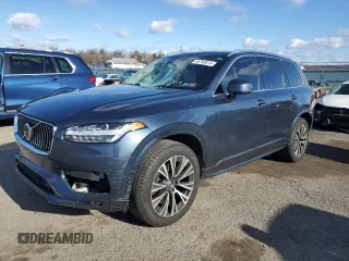 2020 Volvo XC90 Momentum with VIN YV4102PK0L1624237, listed as a Copart auction lot 86750614 with 55,883 mi miles and Salvage Title. Bid and sale history available at carsss.com. Image 1.