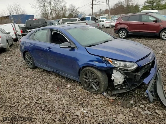 2020 Kia Forte GT-Line with VIN 3KPF34AD9LE151957, listed as a Copart auction lot 49406225 with 0 mi miles and Salvage Title. Bid and sale history available at carsss.com. Image 11.