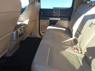 2017 Ford Super Duty F-250 SRW Lariat with VIN 1FT7W2BT4HEE41418, listed as a IAAI auction lot 40596814 with 110,684 mi miles. Bid and sale history available at carsss.com. Image 8.