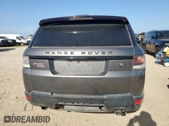 2014 Land Rover Range Rover Sport Supercharged with VIN SALWR2EFXEA306190, listed as a Copart auction lot 65442055 with 94,088 mi miles and Clean title. Bid and sale history available at DreamBid. Image 6.
