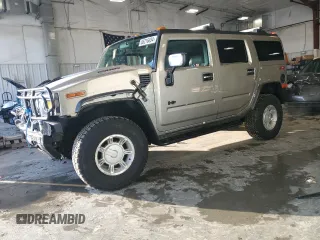 2003 Hummer H2 with VIN 5GRGN23U53H101713, listed as a Copart auction lot 85216034 with 189,549 mi miles and Non Repairable. Bid and sale history available at carsss.com. Image 1.