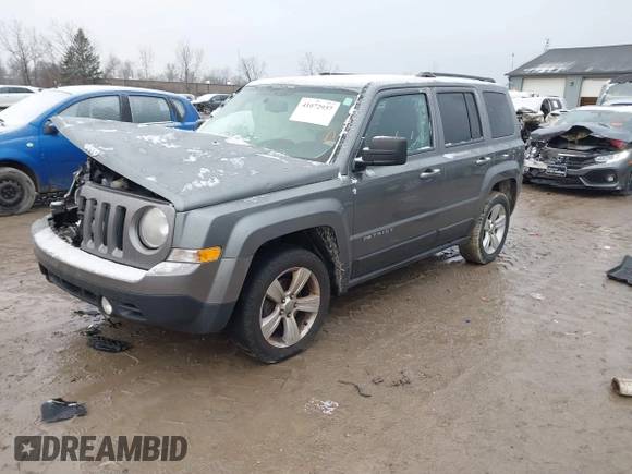 2013 Jeep Patriot Latitude with VIN 1C4NJPFB8DD218948, listed as a IAAI auction lot 41072937 with 126,140 mi miles and . Bid and sale history available at carsss.com. Image 17.