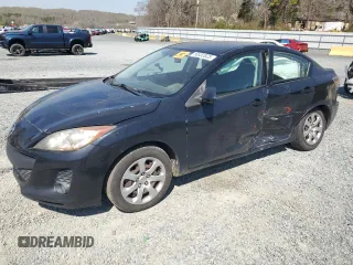 2013 Mazda 3 i SV with VIN JM1BL1TF1D1729453, listed as a Copart auction lot 50453525 with 175,441 mi miles and Salvage title. Bid and sale history available at DreamBid. Image 1.