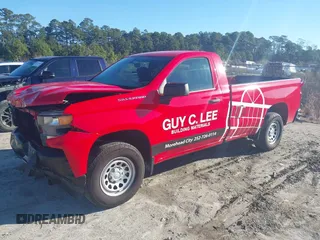 2020 Chevrolet Silverado 1500 Work Truck with VIN 3GCNWAEH3LG345516, listed as a IAAI auction lot 41593718 with 76,297 mi miles. Bid and sale history available at carsss.com. Image 17.
