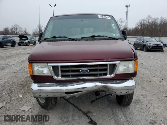 2006 Ford Econoline Passenger XL with VIN 1FBNE31L46DA37768, listed as a Copart auction lot 88320545 with Not provided miles and Salvage title. Bid and sale history available at DreamBid. Image 5.