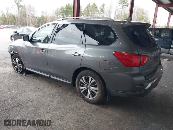 2020 Nissan Pathfinder SV with VIN 5N1DR2BM1LC589304, listed as a IAAI auction lot 42063818 with 96,135 mi miles. Bid and sale history available at carsss.com. Image 3.