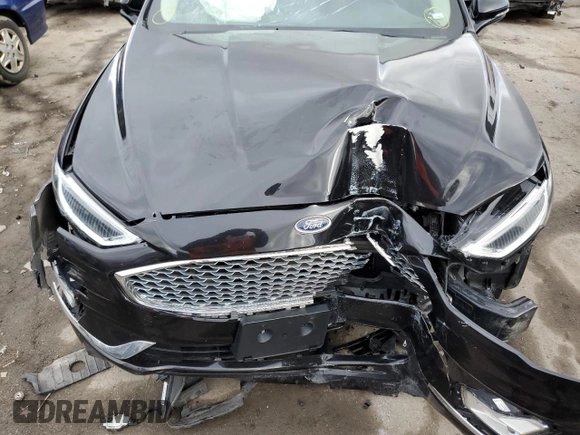 2020 Ford Fusion Hybrid Titanium with VIN 3FA6P0RU7LR157059, listed as a Copart auction lot 37586093 with 0 mi miles. Bid and sale history available at carsss.com. Image 11.