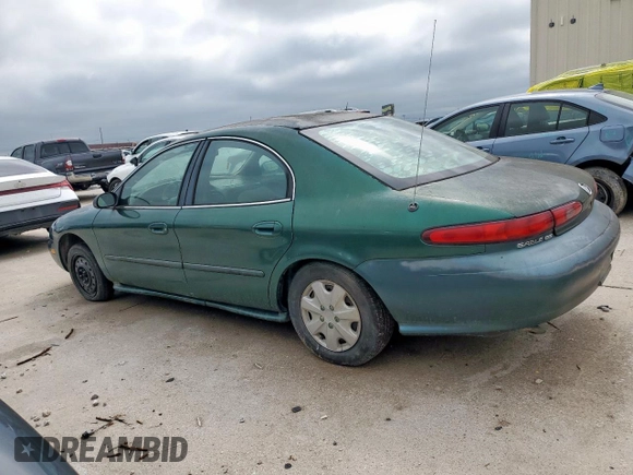 1999 Mercury Sable GS with VIN 1MEFM50U1XA644365, listed as a Copart auction lot 55881515 with 155,204 mi miles and Clean Title. Bid and sale history available at DreamBid. Image 2.