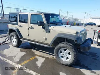 2018 Jeep Wrangler Unlimited Sport with VIN 1C4BJWDGXJL901134, listed as a IAAI auction lot 41812354 with 134,719 mi miles and . Bid and sale history available at DreamBid. Image 1.