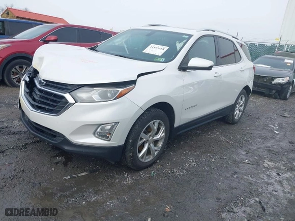 2019 Chevrolet Equinox LT with VIN 2GNAXUEV6K6267785, listed as a IAAI auction lot 41595658 with 75,830 mi miles. Bid and sale history available at carsss.com. Image 2.