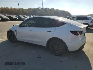 2022 Tesla Model Y Performance with VIN 7SAYGDEF5NF313270, listed as a Copart auction lot 78225584 with 41,166 mi miles and Salvage title. Bid and sale history available at DreamBid. Image 2.
