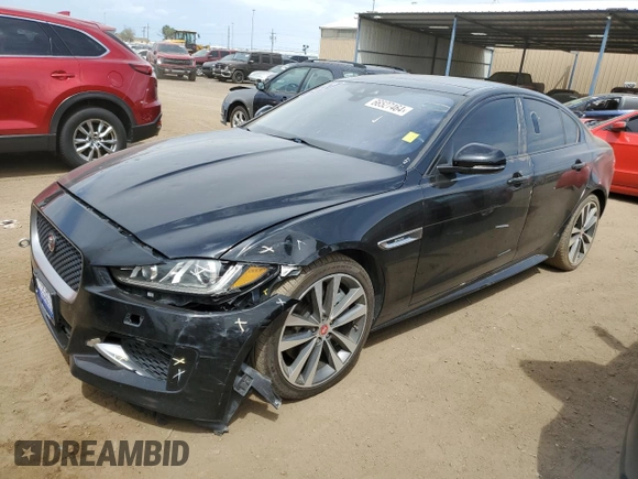 2017 Jaguar XE 35t R-Sport z VIN SAJAL4BV1HA967185, wystawiony jako Copart lot #66527464 z przebiegiem 55 510 mil mil oraz Nie do naprawy • Non repairable. Historia ofert i sprzedaży dostępna na DreamBid. Obrazek 1.