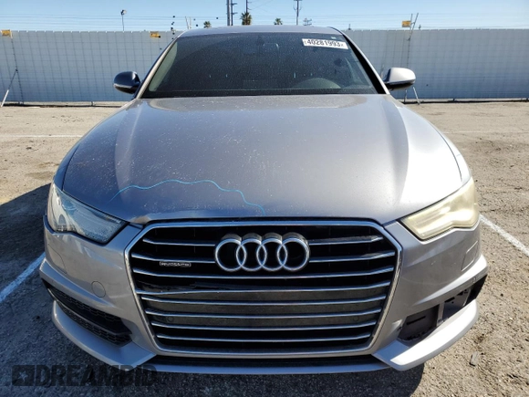 2017 Audi A6 Premium Plus with VIN WAUG8AFC7HN015492, listed as a Copart auction lot 40281993 with 99,307 mi miles. Bid and sale history available at carsss.com. Image 5.