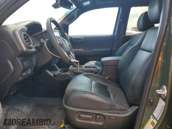 2022 Toyota Tacoma SR with VIN 3TMCZ5AN3NM511541, listed as a Copart auction lot 56299195 with 33,427 mi miles and Salvage title. Bid and sale history available at DreamBid. Image 7.