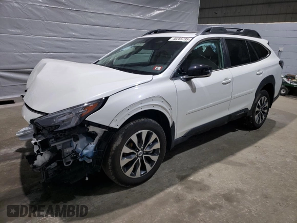 2025 Subaru Outback Limited with VIN 4S4BTANC2S3131081, listed as a Copart auction lot 48285795 with 7,210 mi miles and Salvage title. Bid and sale history available at DreamBid. Image 1.
