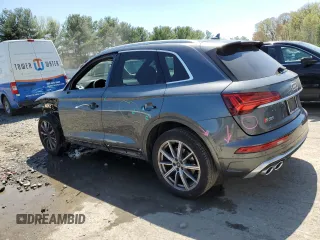 2022 Audi SQ5 Premium with VIN WA1A4AFY0N2087173, listed as a Copart auction lot 50318184 with 54,453 mi miles and . Bid and sale history available at DreamBid. Image 2.