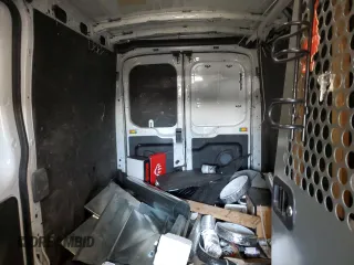 2021 Ford Transit Cargo with VIN 1FTBR1C82MKA10660, listed as a Copart auction lot 48245695 with 63,401 mi miles and Salvage Title. Bid and sale history available at DreamBid. Image 10.
