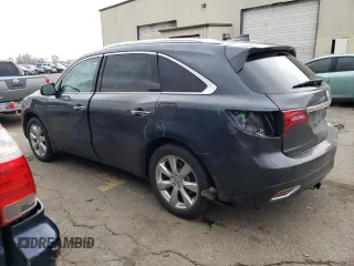 2016 Acura MDX w/Advance with VIN 5FRYD4H97GB041267, listed as a Copart auction lot 48499345 with 74,992 mi miles and Salvage Title. Bid and sale history available at carsss.com. Image 2.