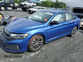 2022 Volkswagen Jetta Sport with VIN 3VWBM7BU9NM034526, listed as a Copart auction lot 54706005 with 55,237 mi miles and Salvage title. Bid and sale history available at DreamBid. Image 1.